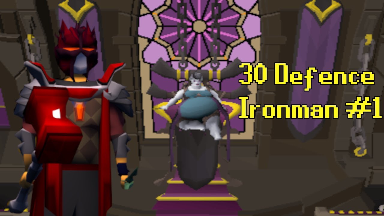 My New OSRS Journey.. 30 Def Ironman Series #1