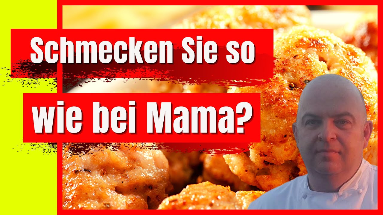 💯 Wie man die BESTEN Faschierte Laibchen wie bei Mama macht!