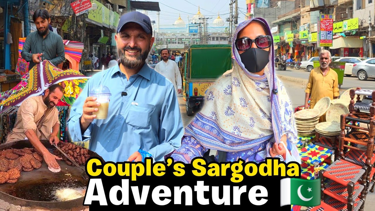 Exploring Sargodha with My Wife 🇵🇰 | Foodie Adventure & Shopping Fun