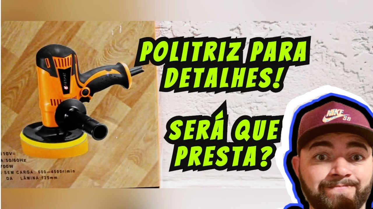 👑Mini Politriz para Polimento Detalhado👑 (presta ou não? 🤔)