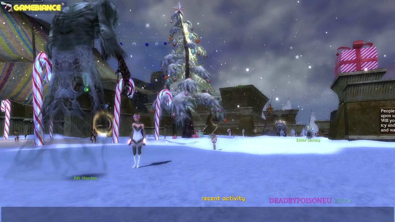 🎧 ❄ GW1 Wintersday 2022 ❄ Environmental Game Ambience 🎶 music ☕ chill 💤 sleep 📚 st