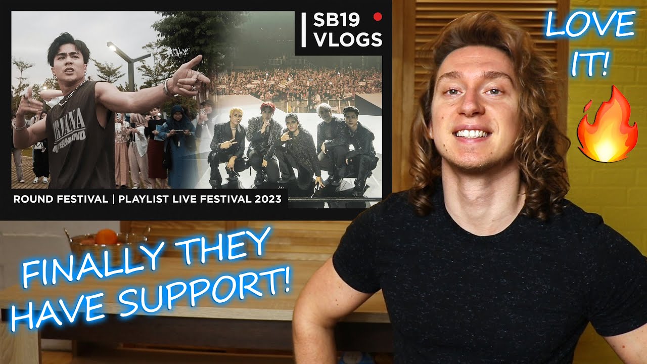 [SB19 VLOGS] Round Festival, Playlist Live Festival 2023 | Singer Reaction!