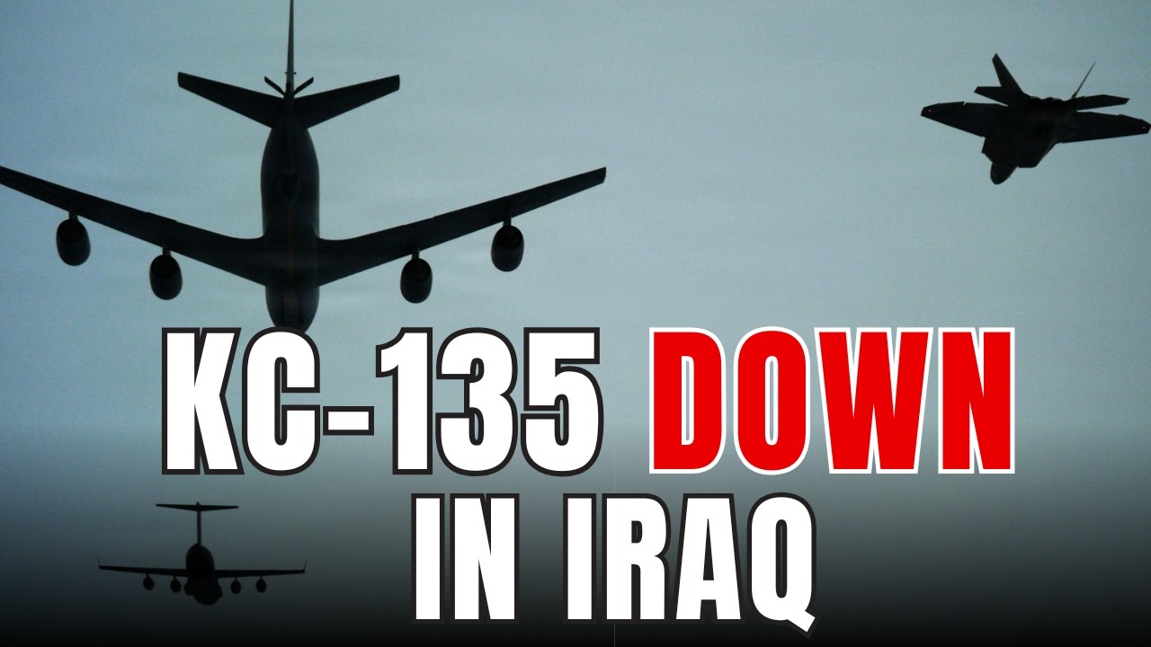 Срочная новость: Американский самолет KC-135 потерпел крушение над Ираком во время операции «Эпич...