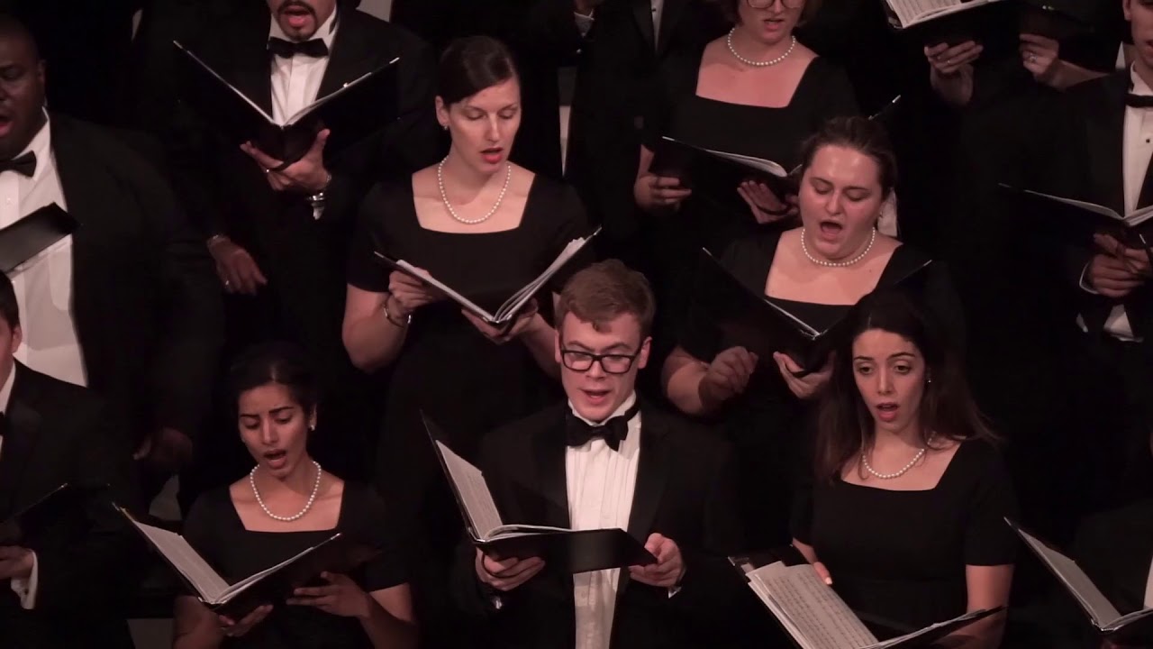 U-M Chamber Choir performs The Heavens' Flock by Eriks Esenvalds