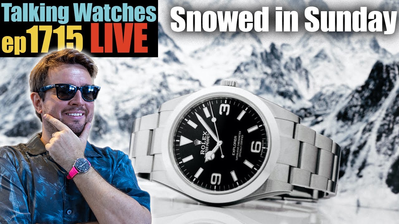Snowed In Sunday ❄️ Digital Fails, Analog Survives | Talking Watches ep1715