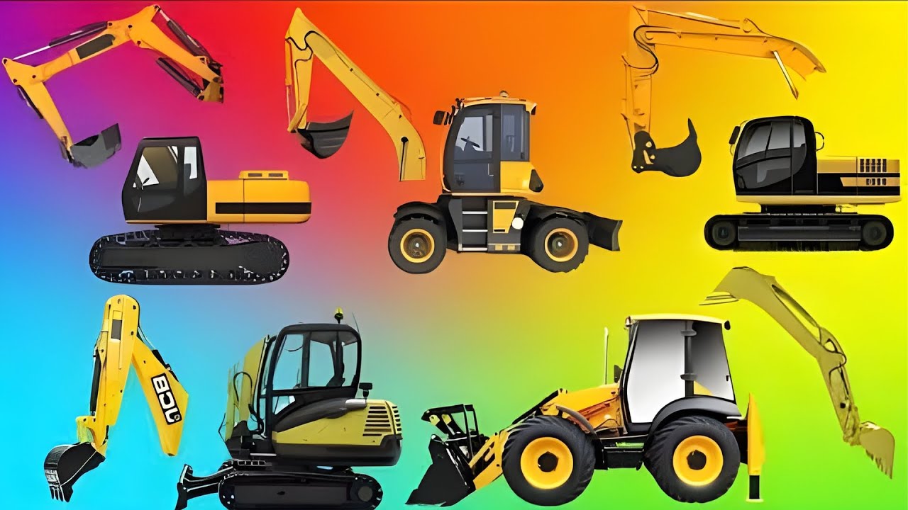 CORRECTLY GUESS THE PICTURE OF THE JCB EXCAVATOR ｜ CONSTRUCTION VEHICLE