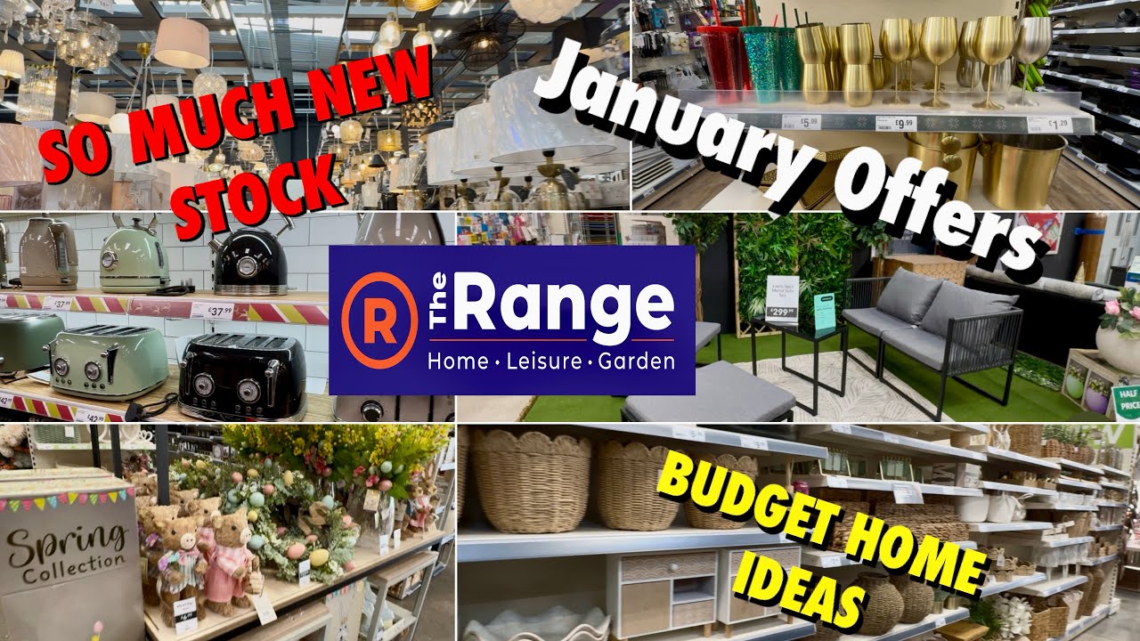 January 2026 The Range Walkthrough 🛒 | New Stock, Home Inspiration & Great Offers (Silent Vlog)