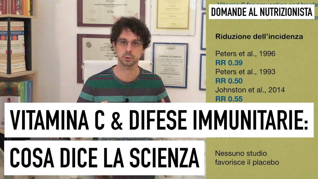Vitamina C e difese immunitarie: cosa dice la scienza