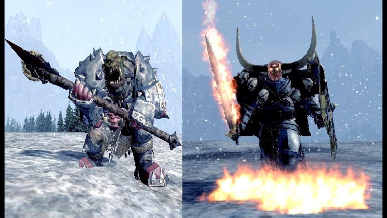 Grimgor Ironhide vs Archaon the Everchosen - WARHAMMER Total War Epic Duel