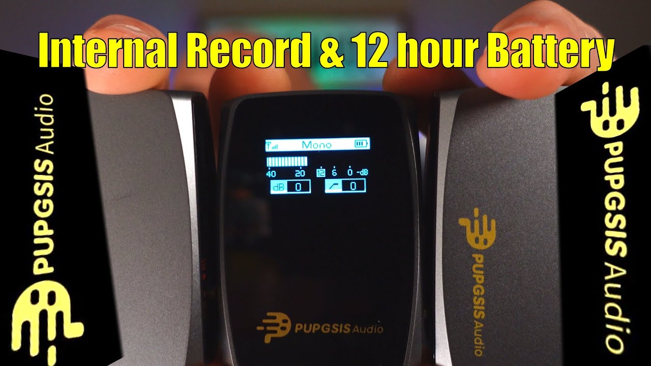 Pupgsis WE10 Pro Vivid Wireless Microphone Audio for Less $$$