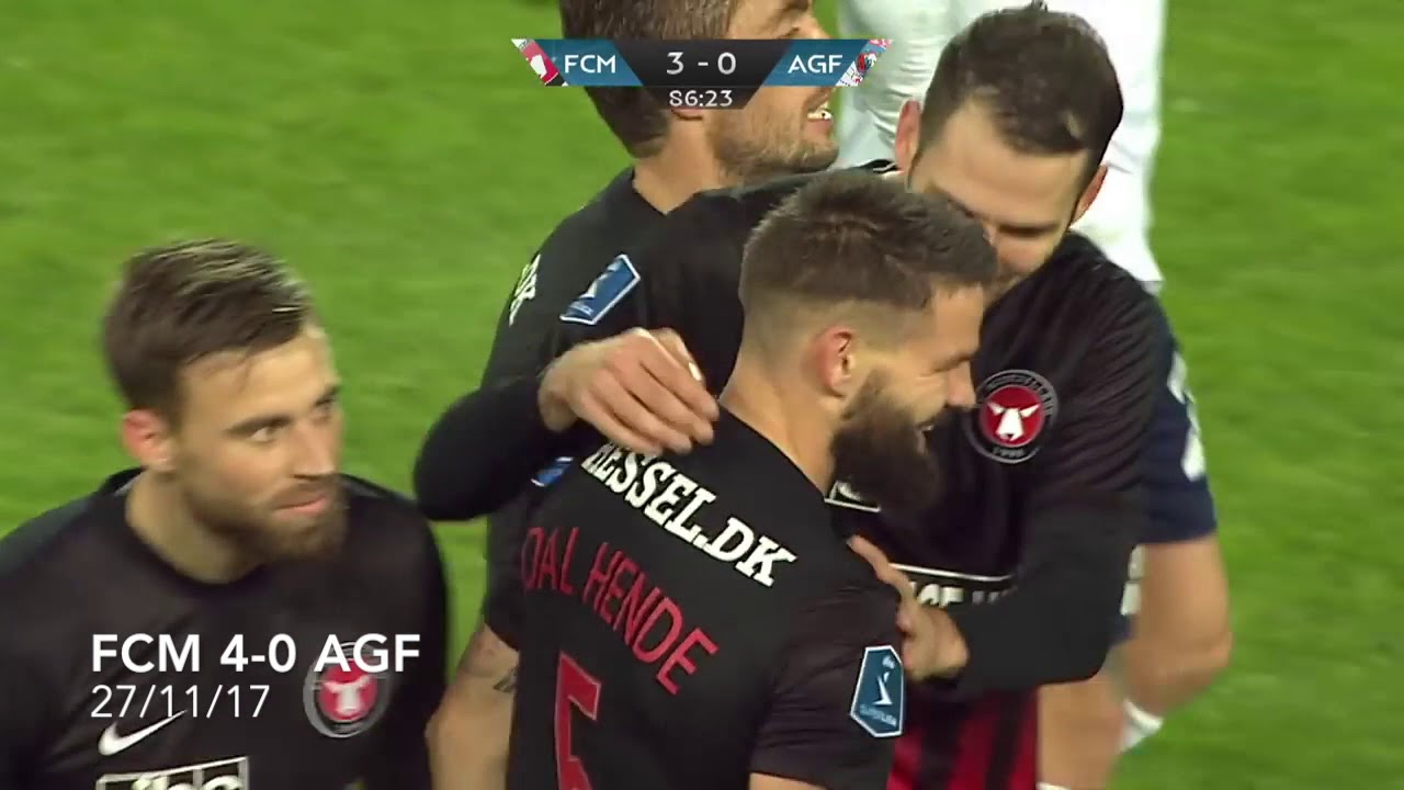 Alle Jakob Poulsen assists i Superliga sæsonen 17/18