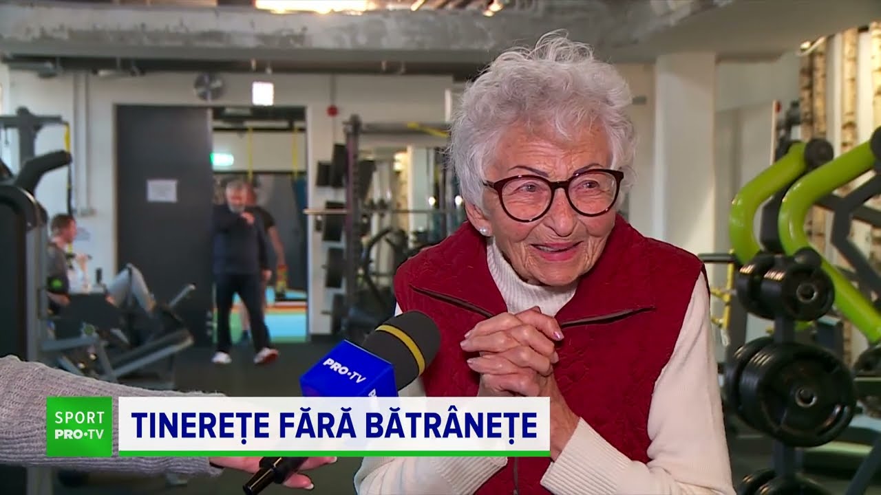 Tinerețe fără bătr&acirc;nețe | Face sală la 91 de ani!