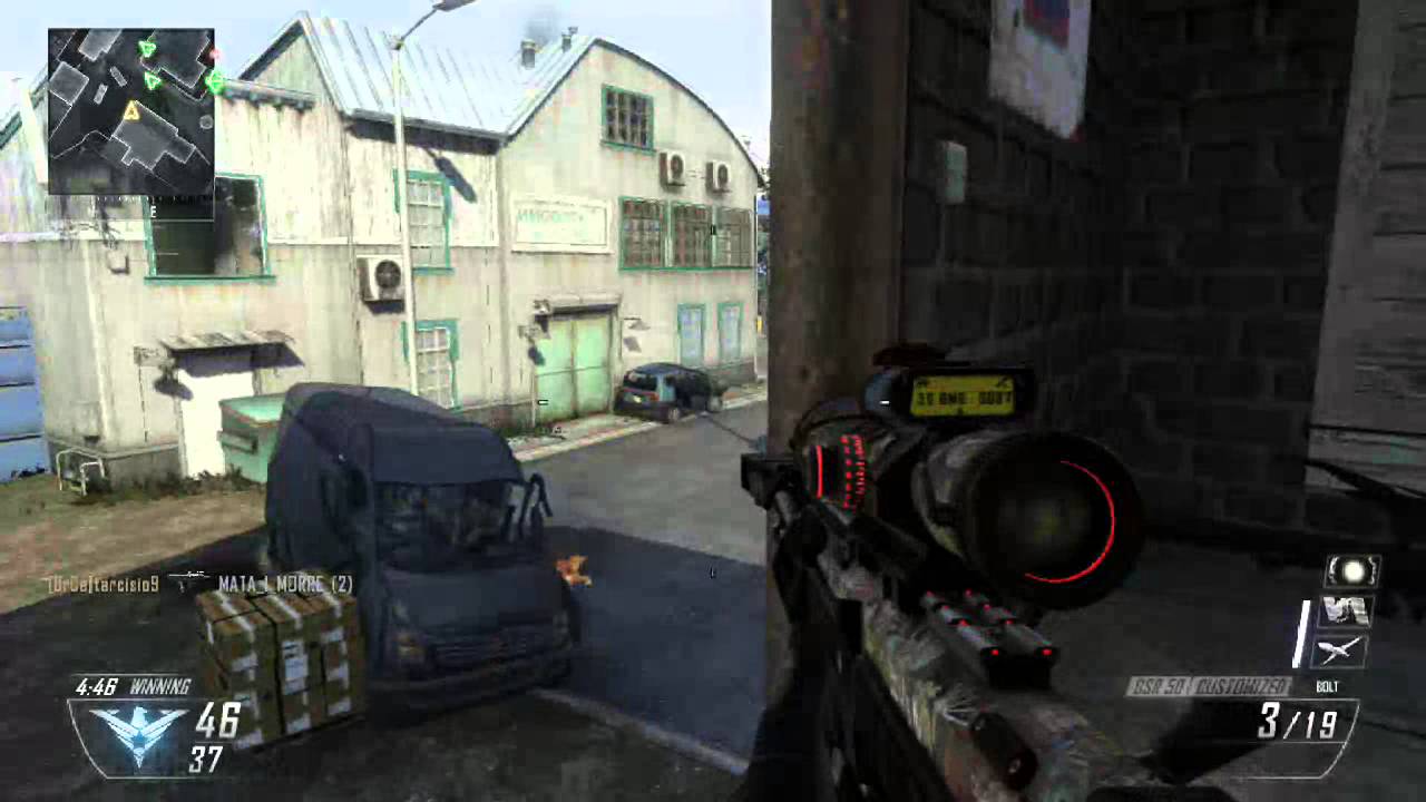 DSR-50 Unlocking Gold Camo and Kills Black Ops II (Dnl118)