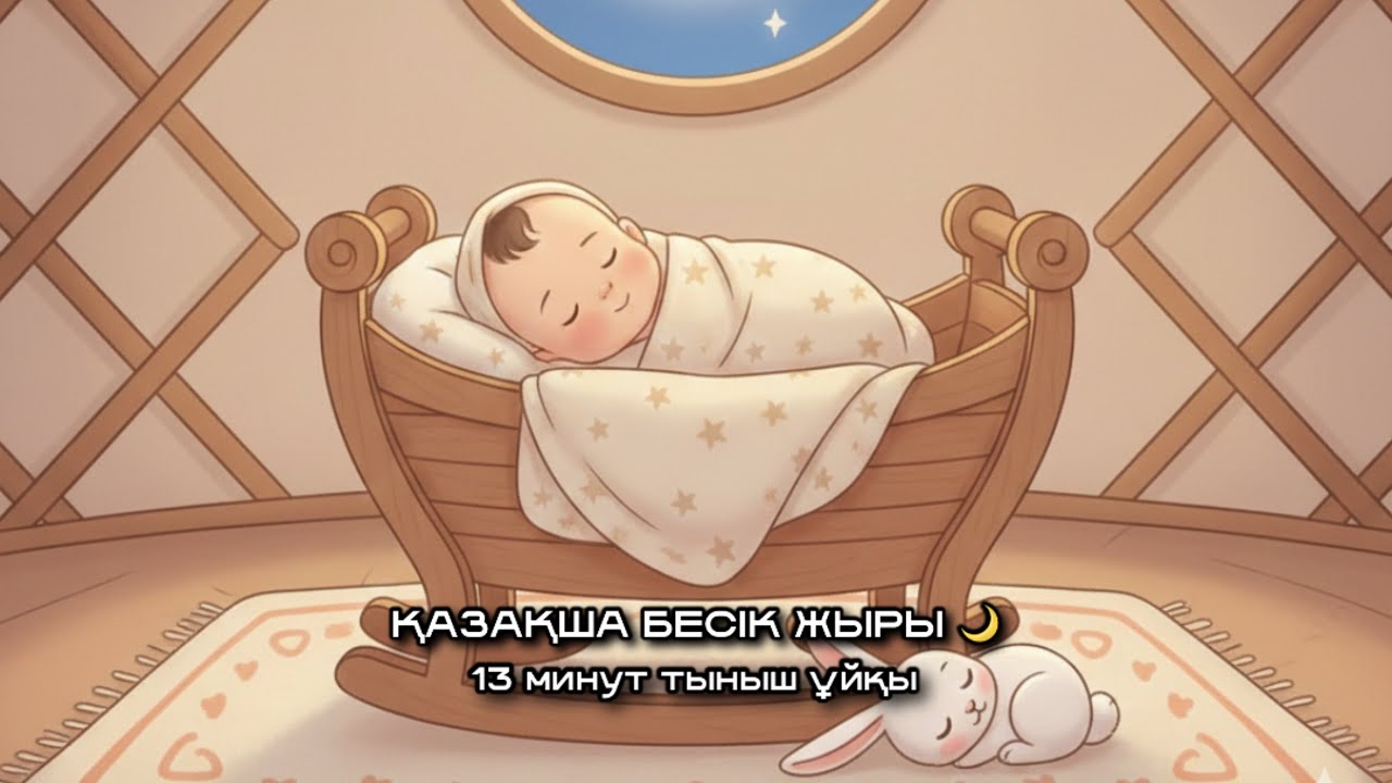 🌙 13 МИНУТ ТЫНЫШ ҰЙҚЫ | Қазақша бесік жыры ✨ | Балаларға арналған колыбельная 💤