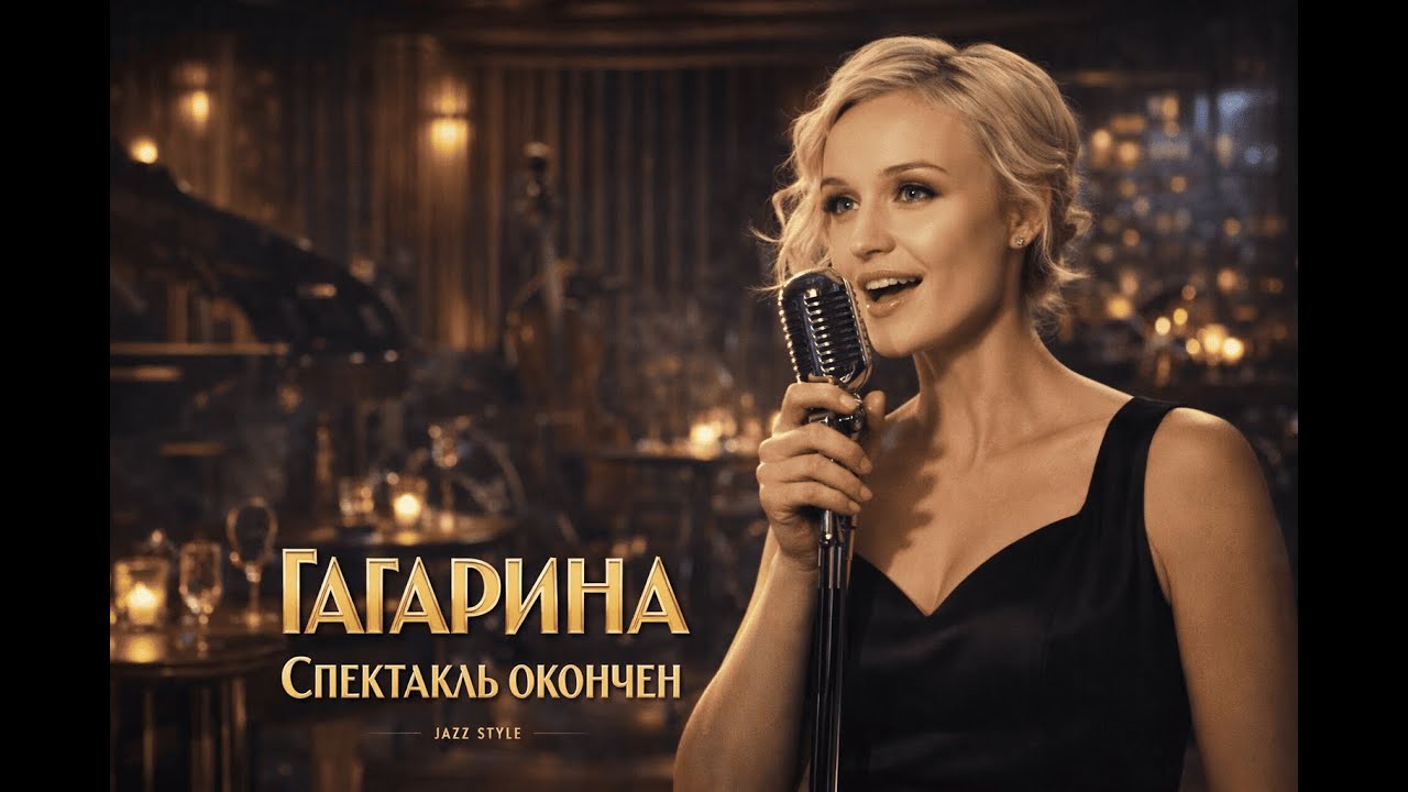 🎭🕯️ Гагарина — «Спектакль окончен» | Noir Blues
