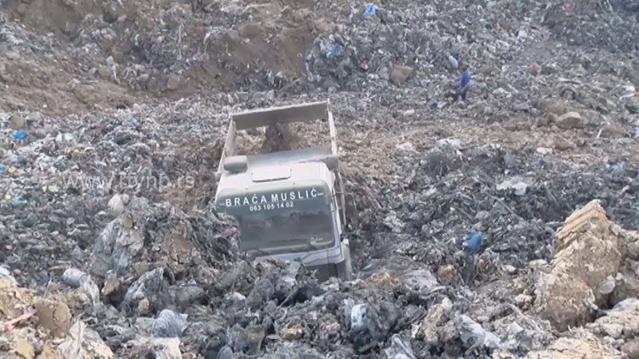 Nesreća na deponiji - potraga za radnikom