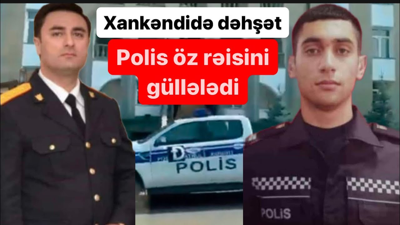 Xankəndidə faciə: serjant öz rəisini və başqa polisi güllələdi, ö’ldülər
