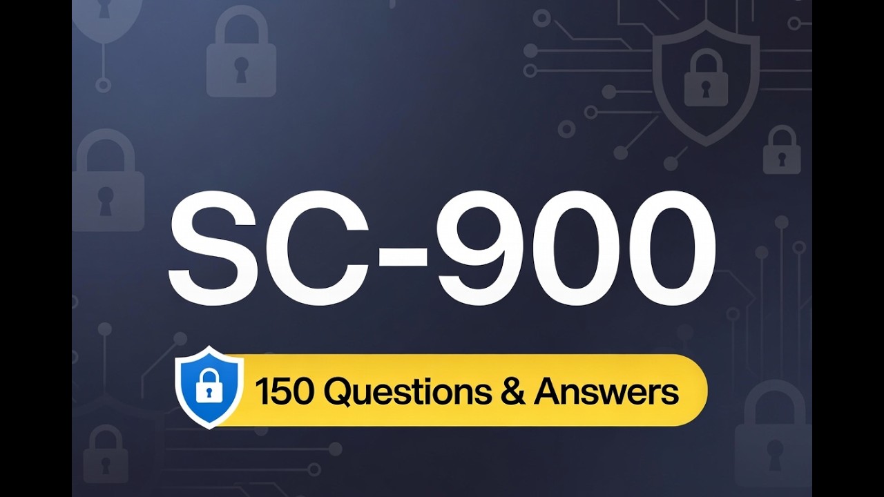 SC-900 Practice Questions | 150 Questions & Answers | Full Exam Prep 2026