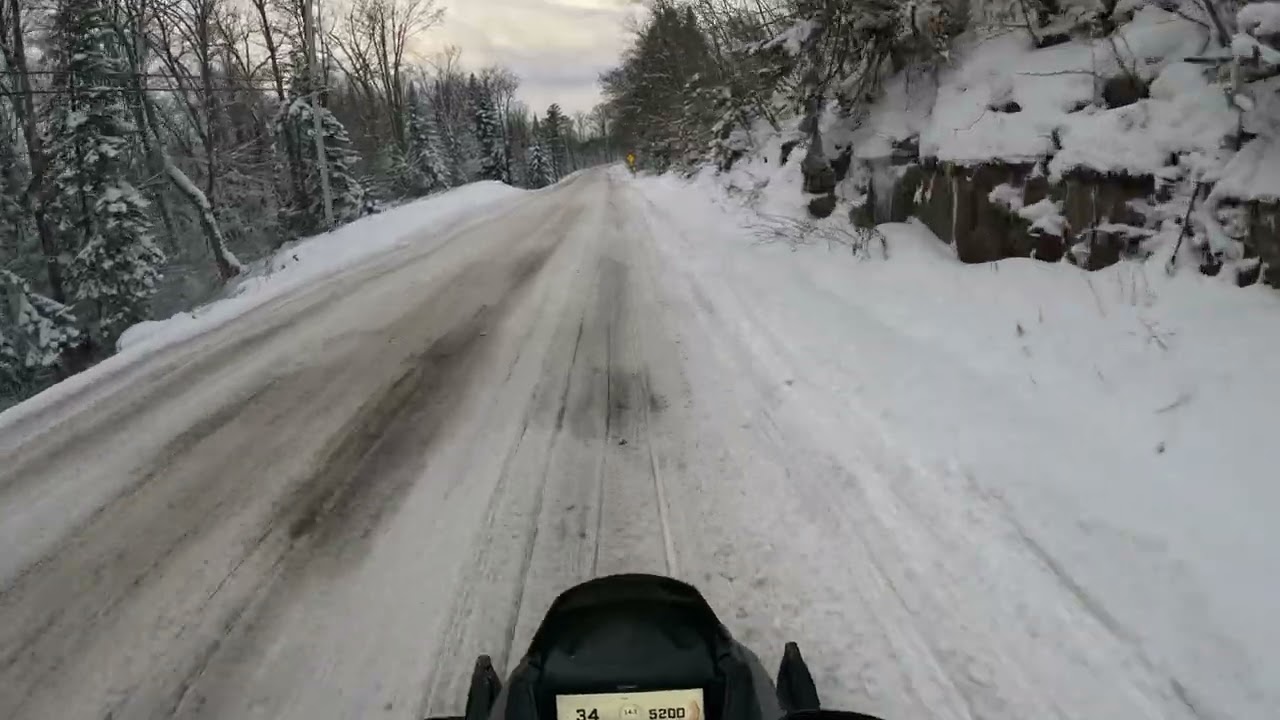 Snowmobiling Old Forge 1