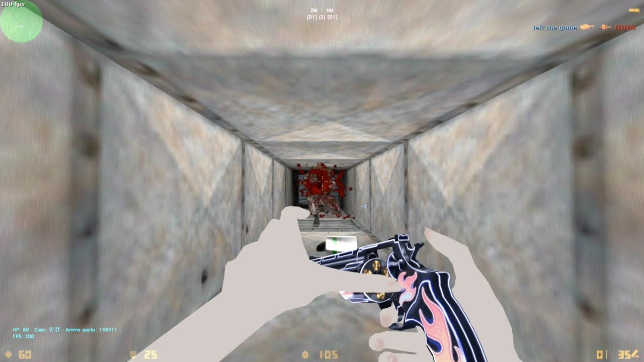 Counter strike 1.6 zombie mode 