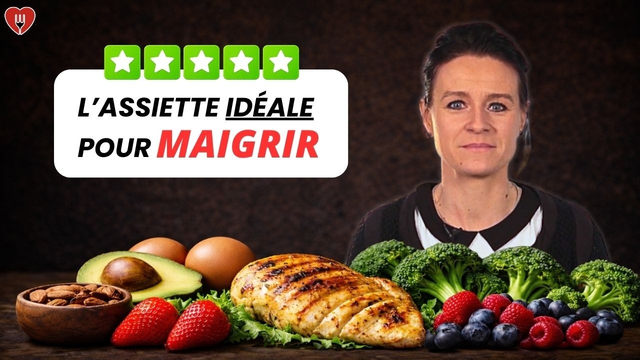 PERTE DE POIDS : L’ASSIETTE IDÉALE POUR MAIGRIR (Les conseils d’Angélique Houlbert)