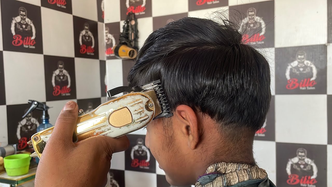 ASMR🇵🇷✂️💈 Hair saloon Baby cutting Whisper Cut hair 👱‍♂️🌶
