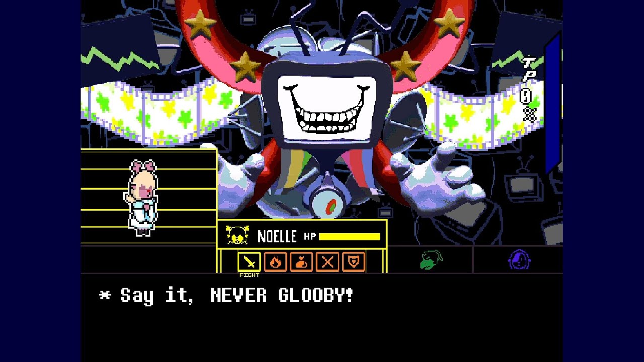 NEVER GLOOBY - [Tenna's BIG SHOT] - Deltarune: SoulSwap