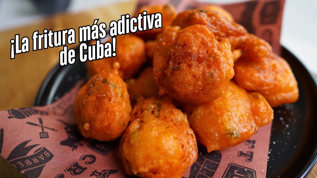 ✅ Cómo Preparar Frituras Cubanas de Harina | Receta Fácil y Deliciosa al Estilo Callejero 🇨🇺