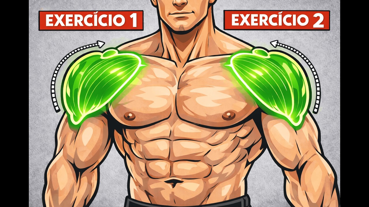 2 exercícios para os ombros que fortalecem sem sobrecarregar.