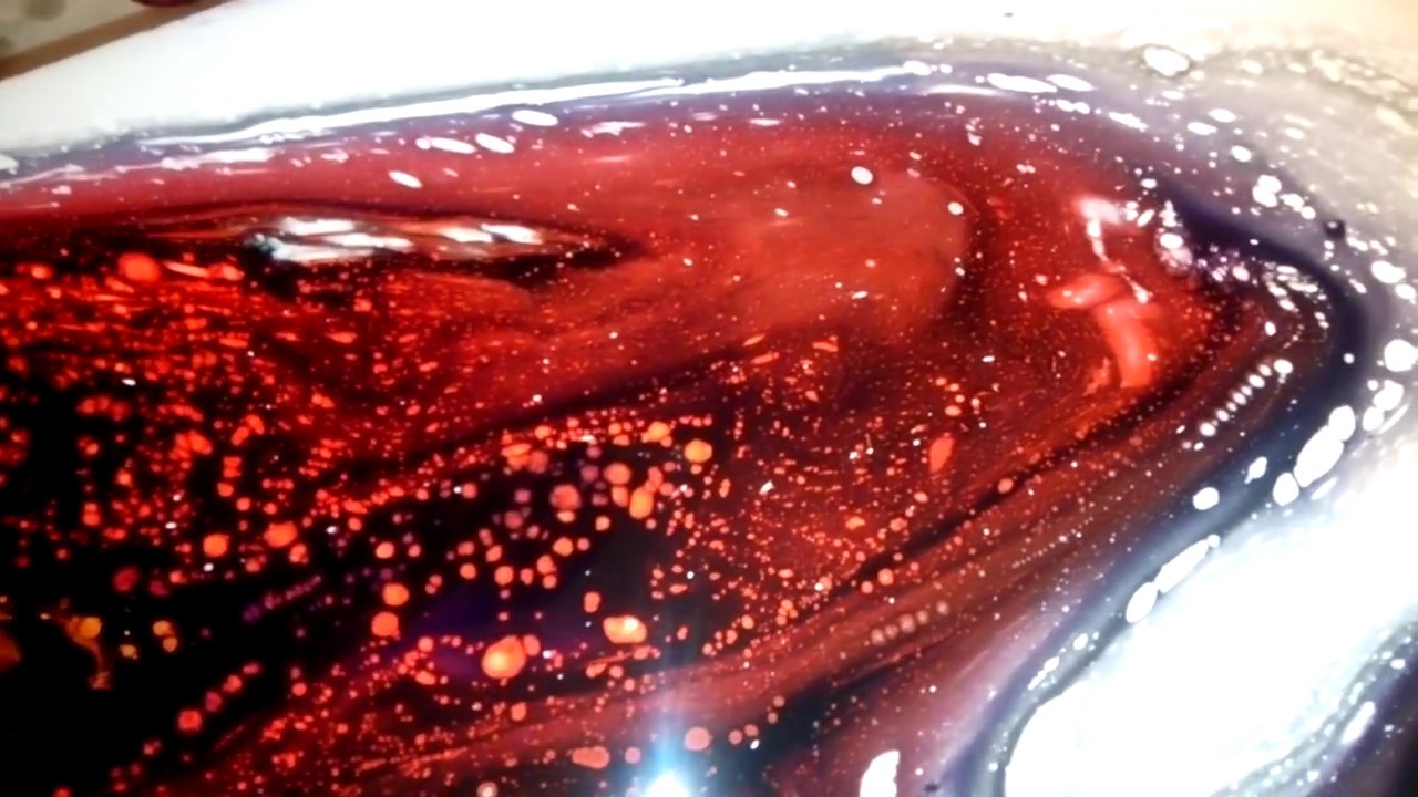 173  -El arte en la pintura.. POURING con Alcohol...