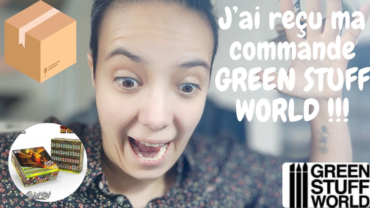 Review Boite Green stuff World Mega Set Starter !