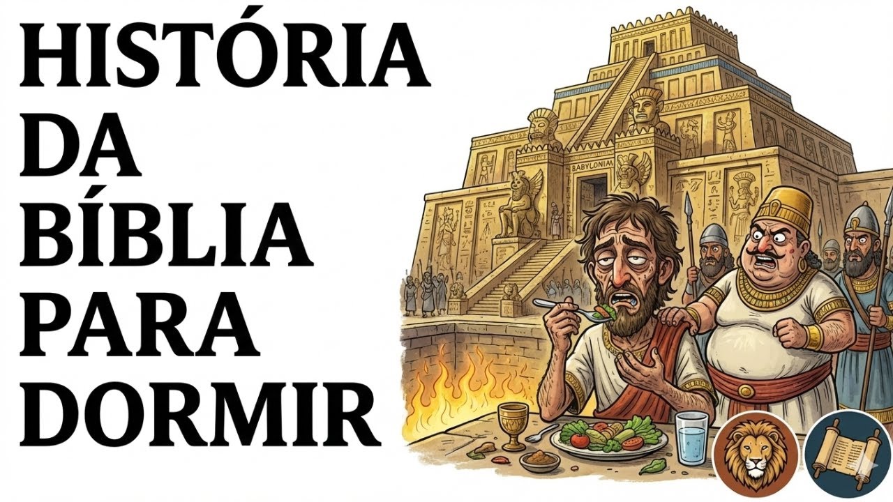 História da Bíblia Para Dormir | A Jornada de DANIEL na Babilônia e o Segredo da Fé Inabalável