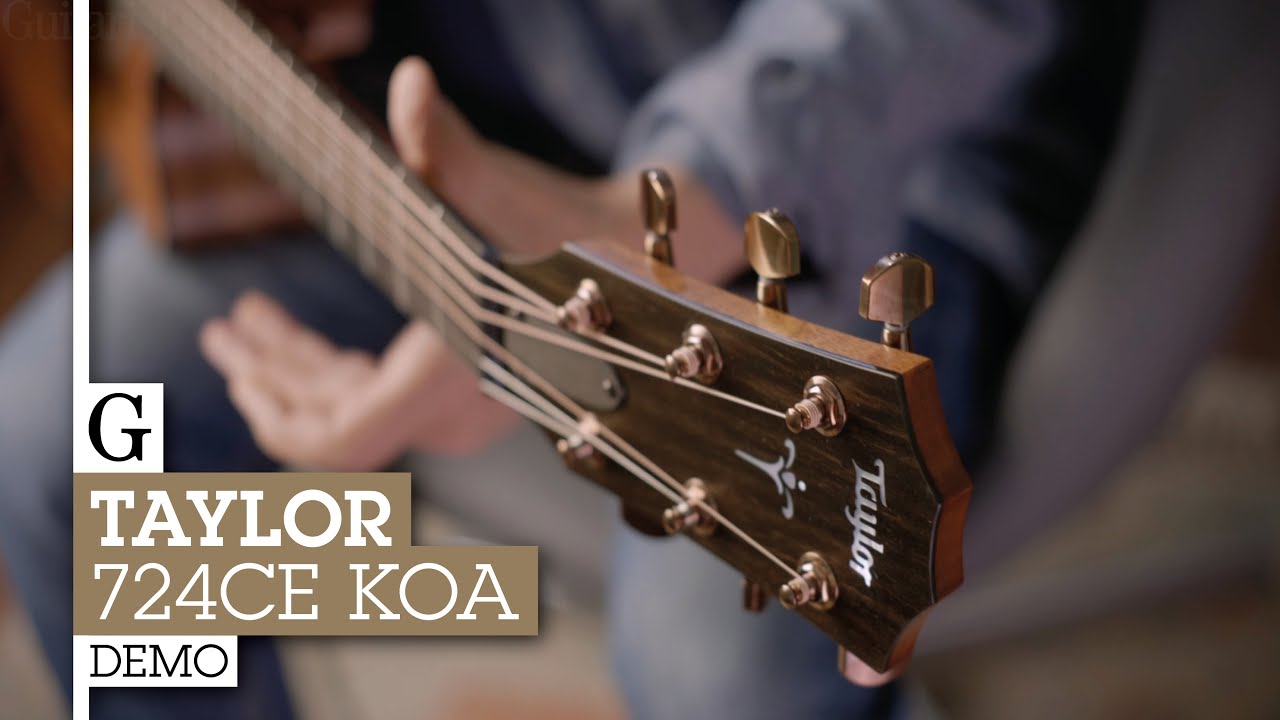 Taylor 724ce Koa Demo