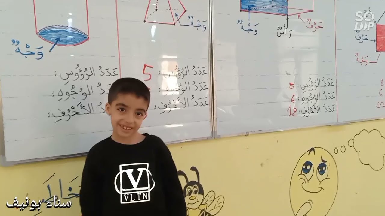 المجسمات، السنة الثانية ابتدائي