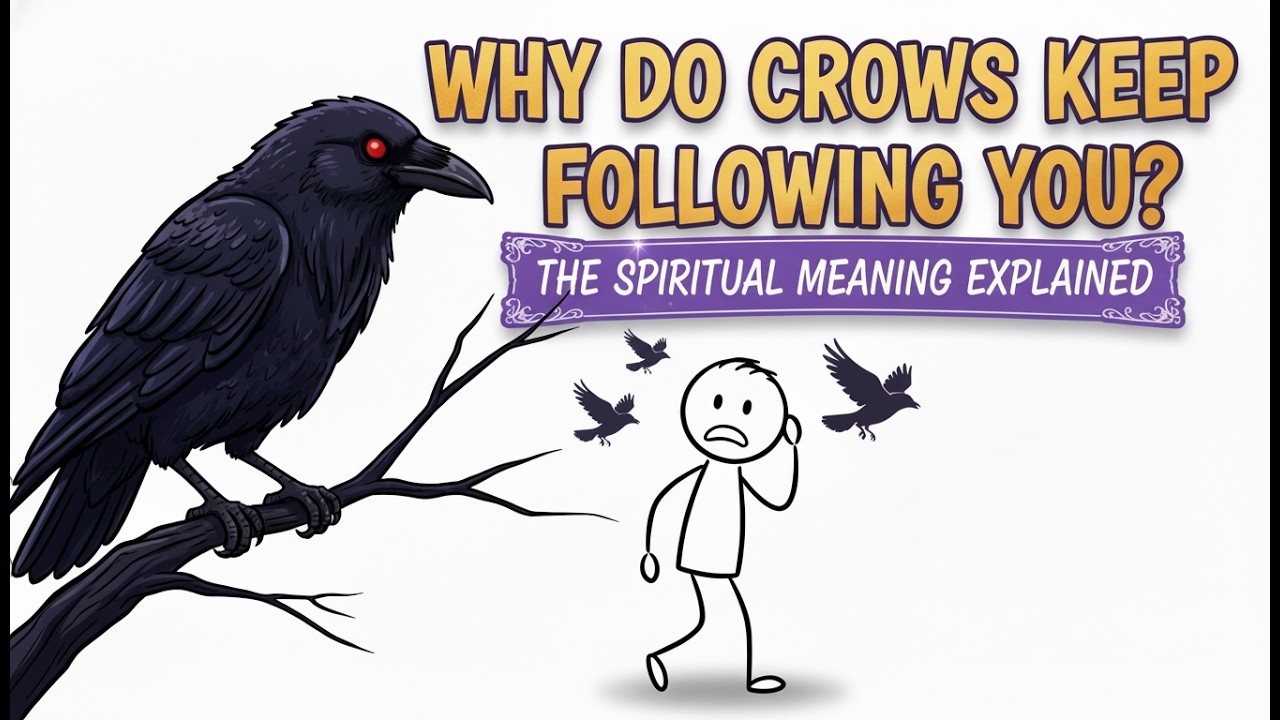 Why Do Crows Keep Following You? The Spiritual Meaning Explained
