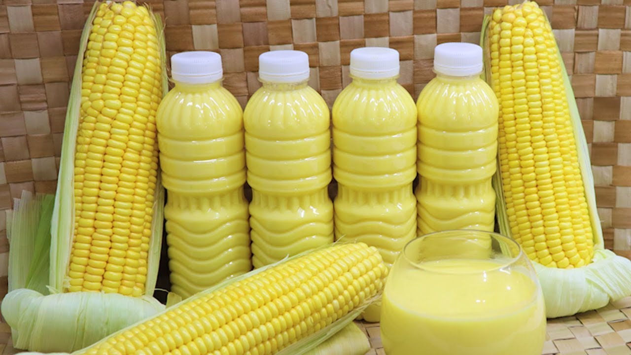 Healthy&Rich Sweet Corn Milk Recipe
