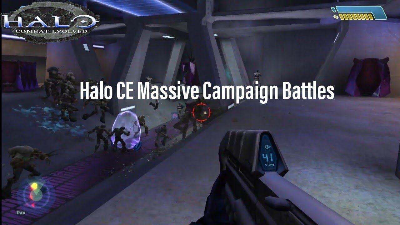 Halo CE Massive Campaign Battles - 343 GUILTY SPARK