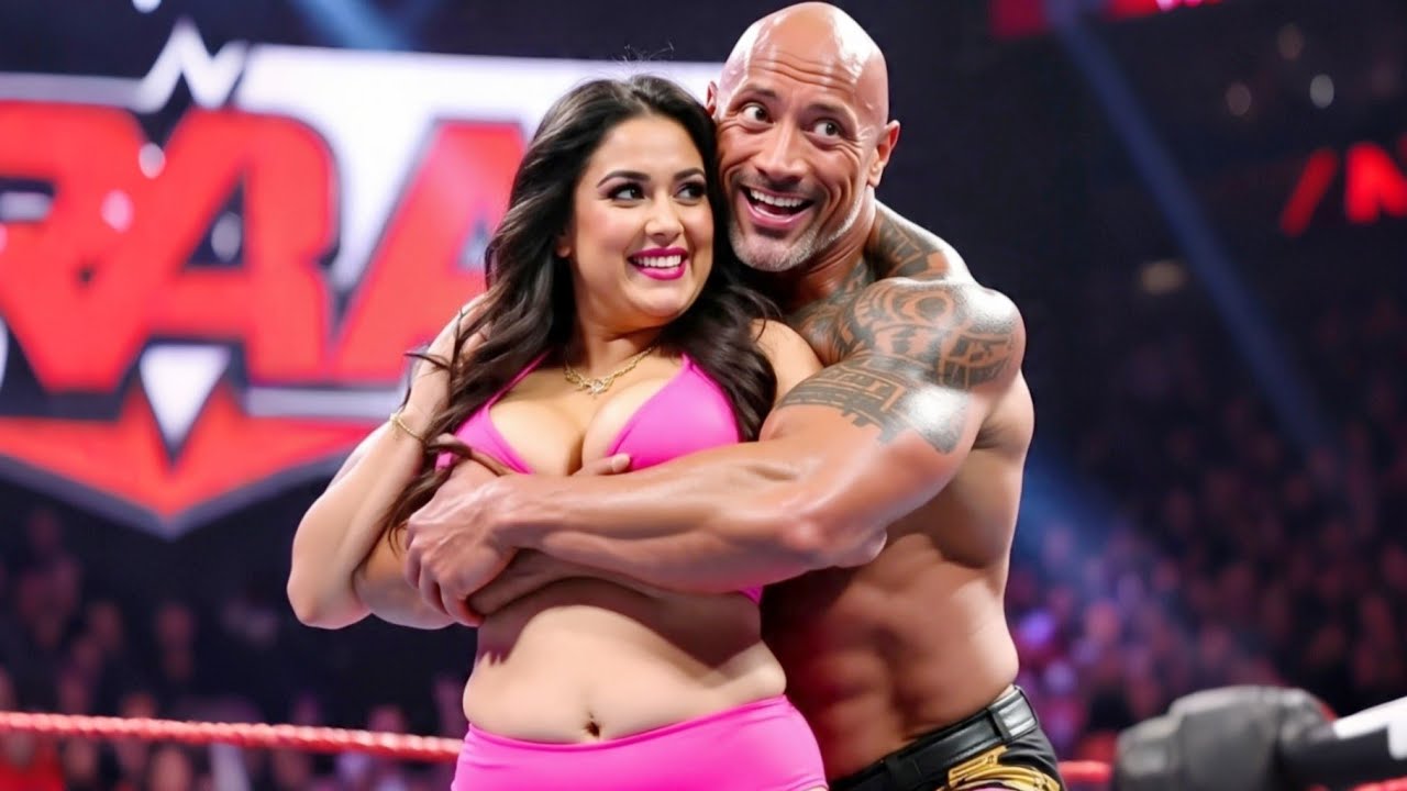 The Rock vs indian Female Wrestler WWE Raw Funny Moments Highlights Today 13 January 2026