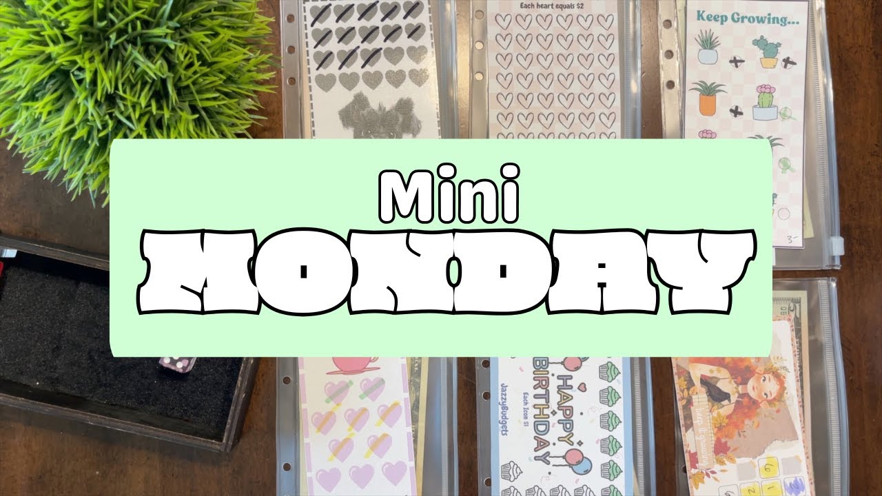 Mini Monday | Saving $50 | February | Cash Stuffing | Savings Challenges