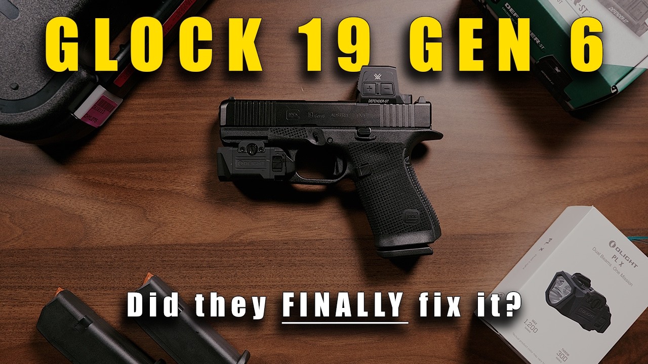 Glock 19 Gen 6: первый взгляд и честное мнение скептика