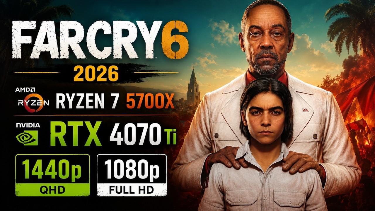 Far Cry 6 Running on 4070 Ti in 2026 | Here's What I Got