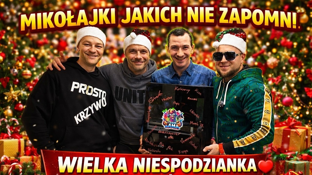 🎅WRĘCZYLIŚMY MU KOMPUTER&hellip;😭NIE SPODZIEWAŁ SIĘ TEGO! (Pierwsze Święta) | VLOG