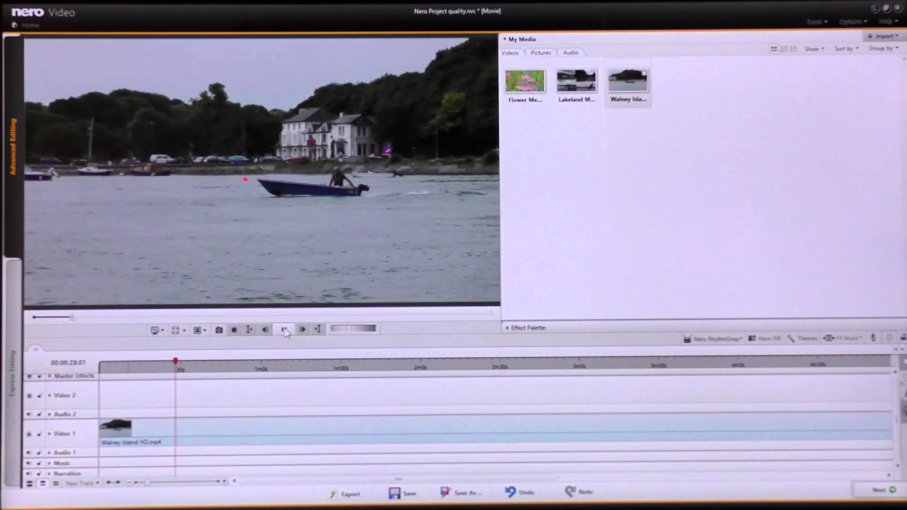 Nero Platinum 16 Tutorial On Editing  4K and Full HD using hidden settings