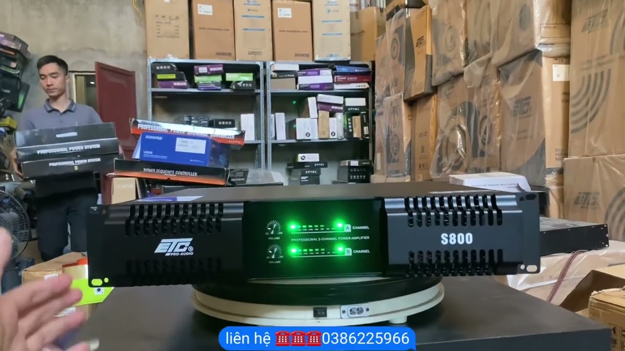 Đẩy Công suất ETC s800 chính hãng công suất cực lớn 