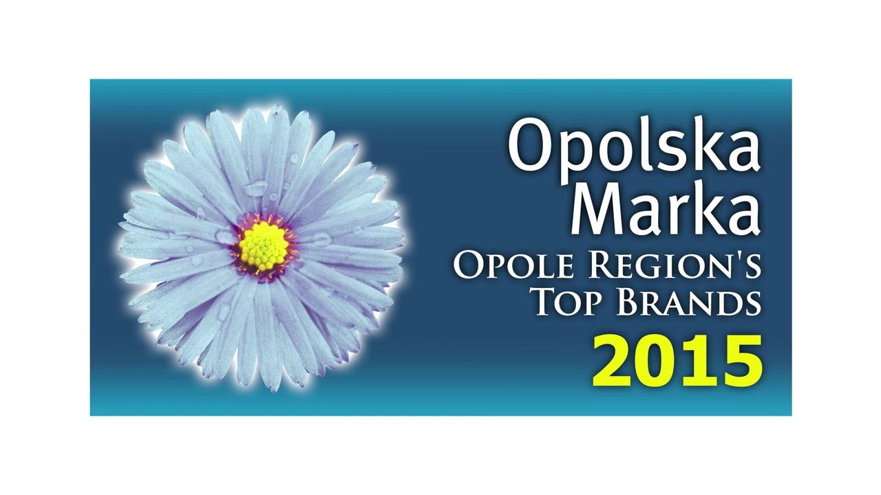 Opolska Marka 2015 - Nutricia Zakłady Produkcyjne Sp. z o.o.z Opola