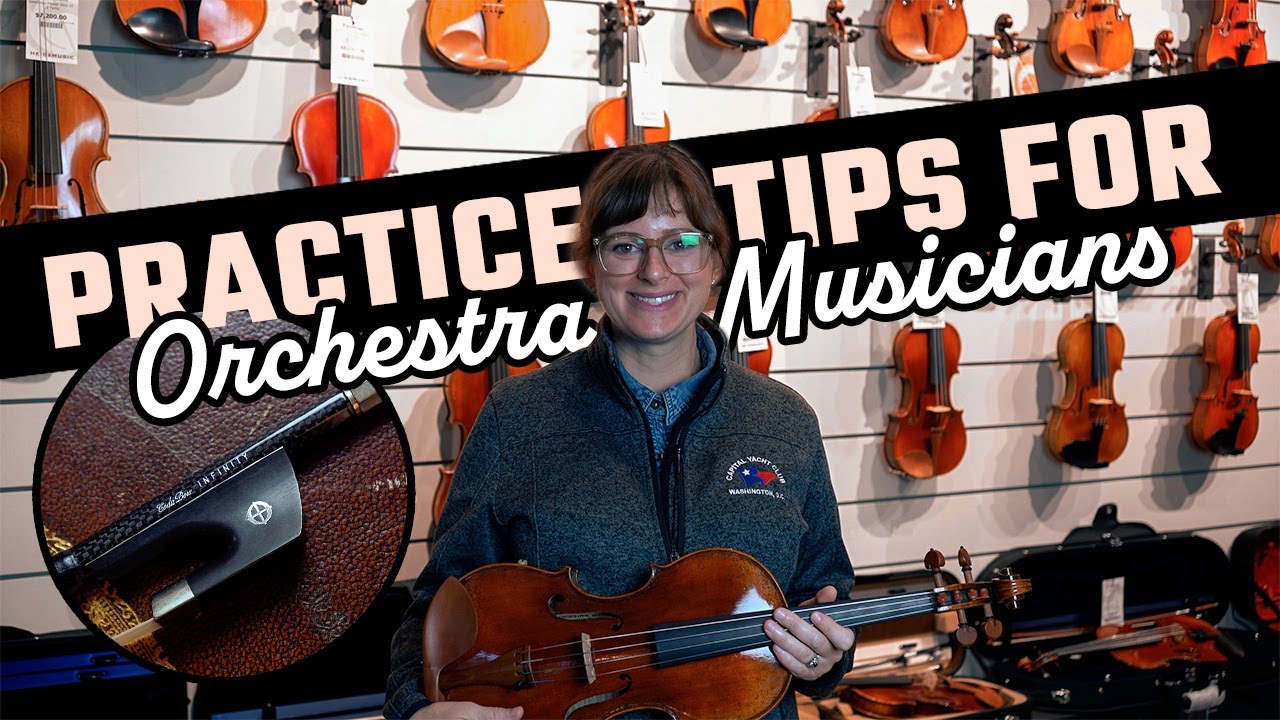 Orchestra Practice Tips for Beginners | Heid Music