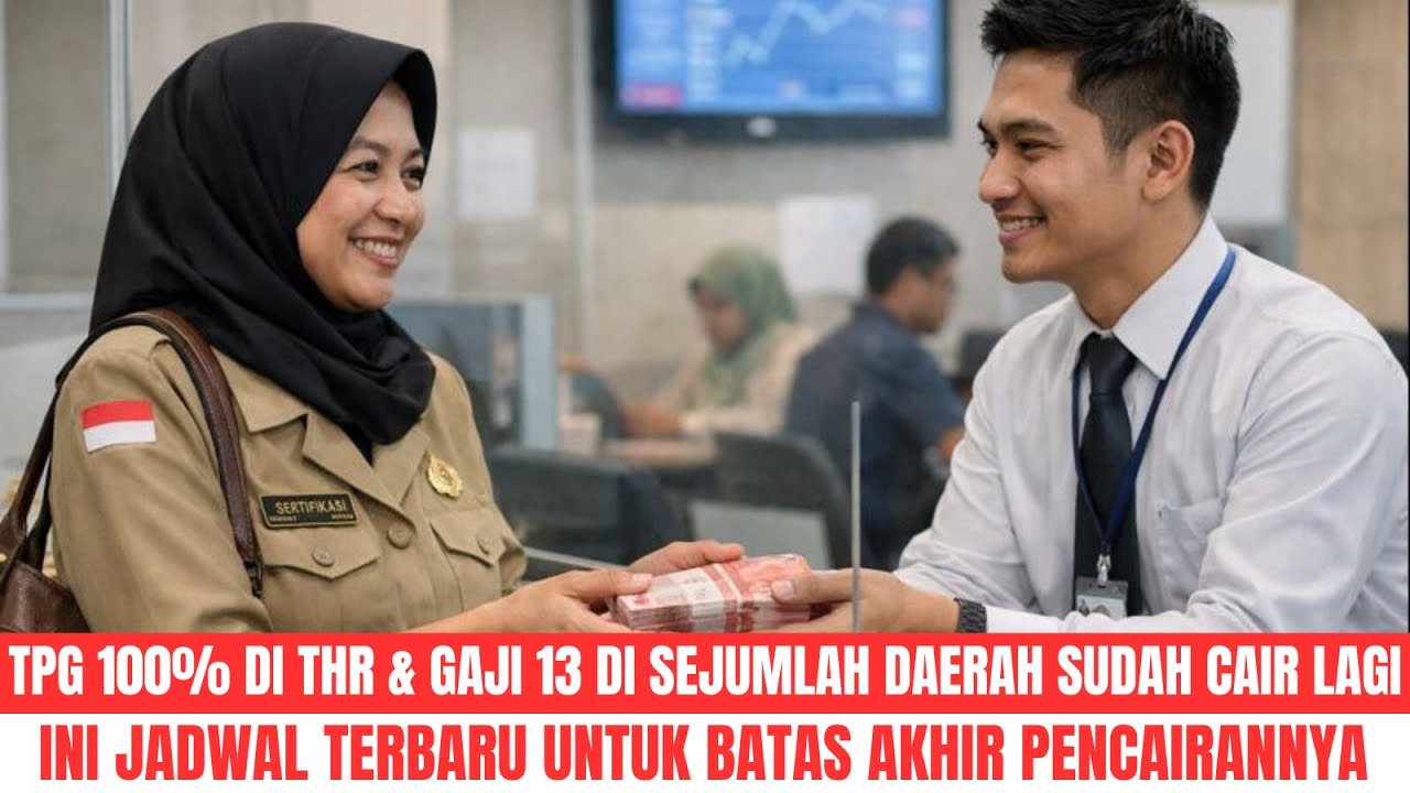 TPG 100% DI THR DAN GAJI 13 MASIH NYANGKUT DI PEMDA. INI JADWAL TERAKHIR PENCAIRANNYA | AL KOLIF