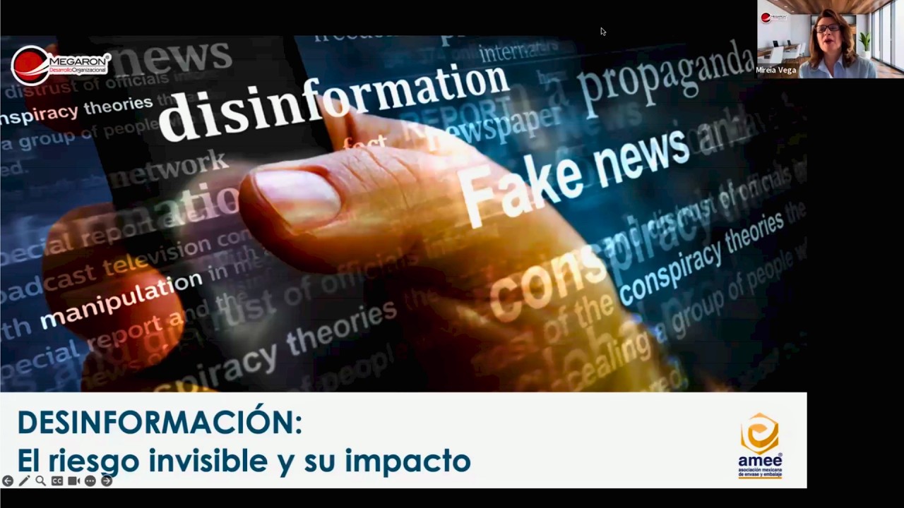 Webinar Desinformación: El riesgo invisible y su impacto