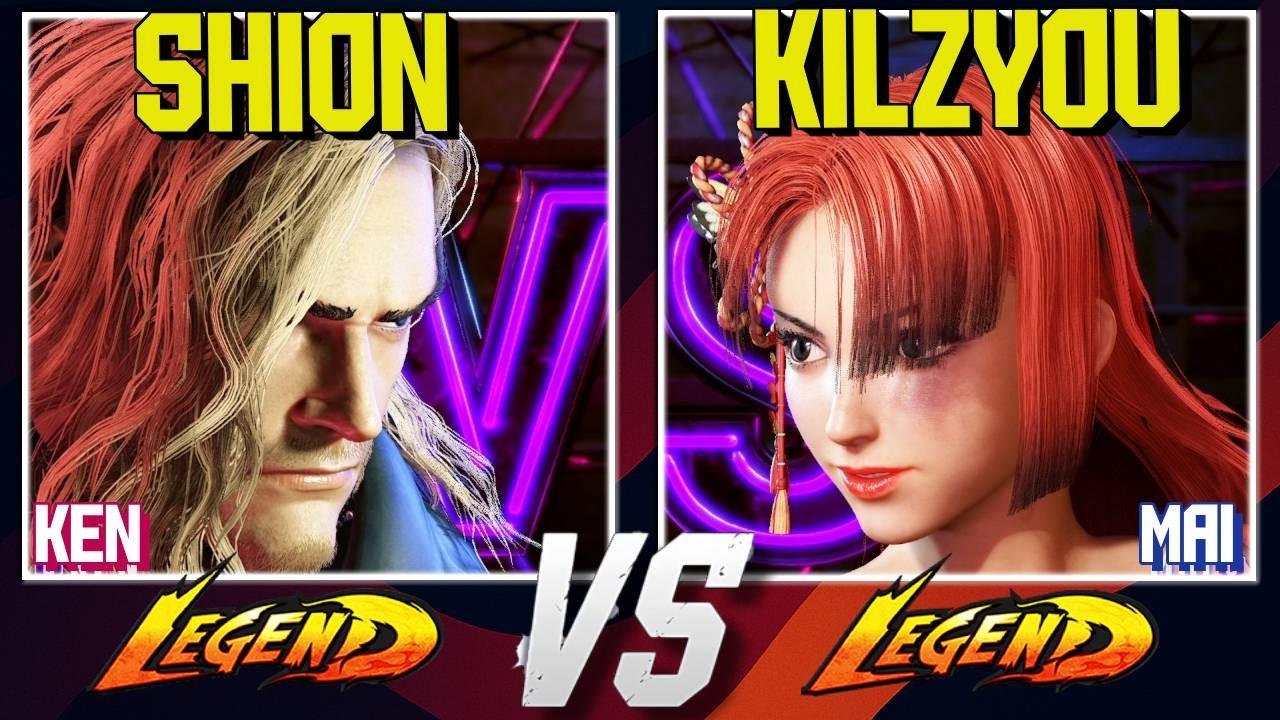 Kilzyou (Mai) vs Shion (Ken) 😱 This Match Was CRAZY | SF6