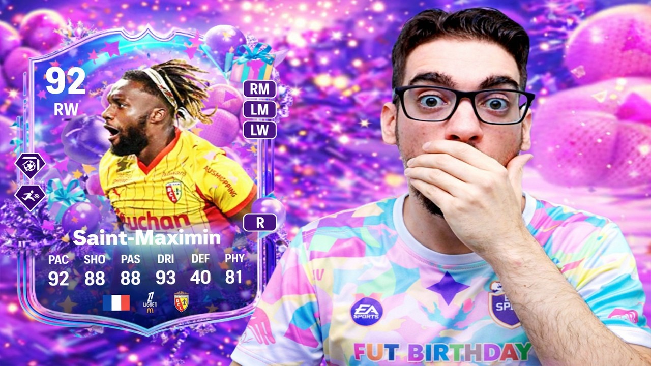 FUT Birthday Bakery EVO Saint-Maximin is DISGUSTING!😳